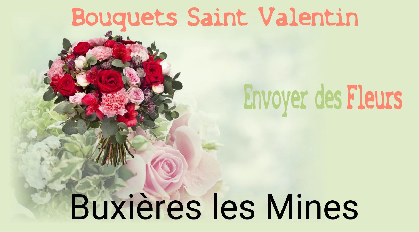 Roses de Saint-Valentin livrées à Buxières-les-Mines